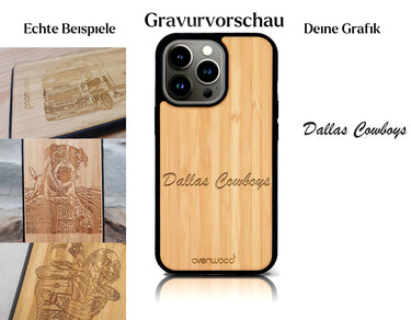 INDIVIDUEL iPhone 15 Pro bambou plastique